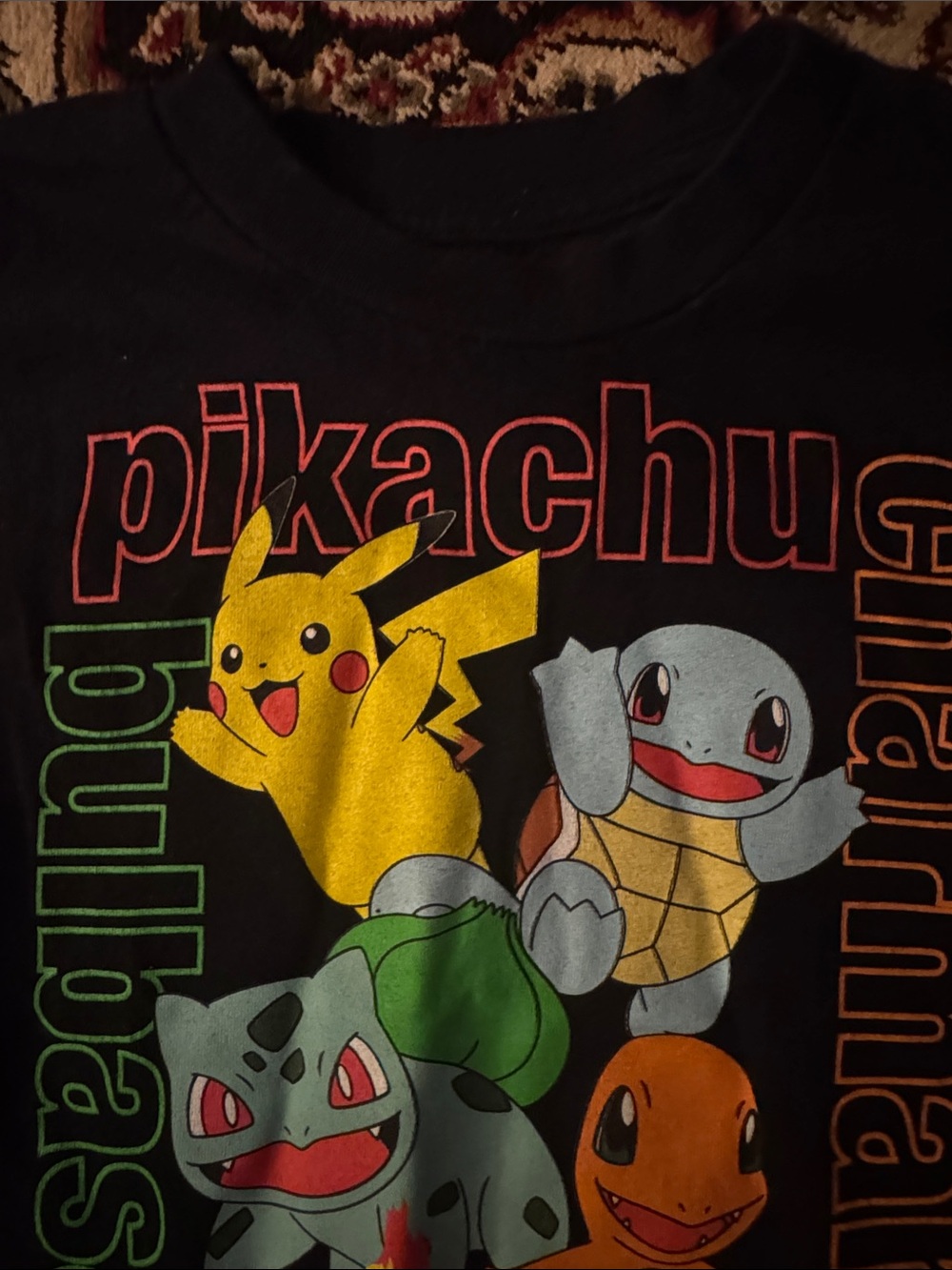 Pokémon Kids Graphic Tee with Pikachu & Friends size XS (6/7) - Picture 2 of 4